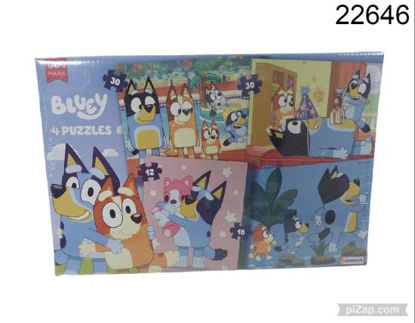 Imagen de PUZZLE BLUEY 12,18 Y 2 X 30 PZAS 6.24